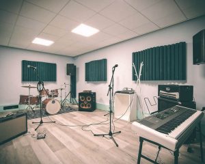 Sala con pianoforte a coda Bollate, Rho e Bresso